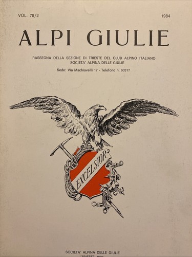 Alpi giulie societa alpina - alpi,