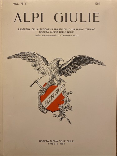 Alpi giulie societa alpina - -,