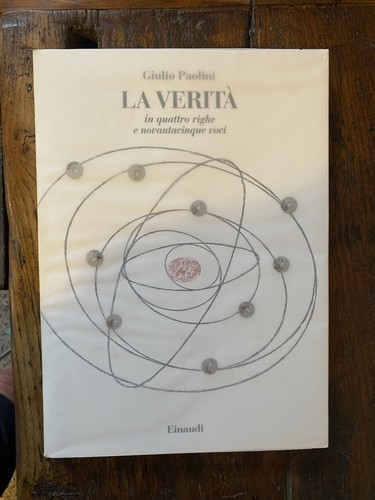 Paolini giulio verità in - la,